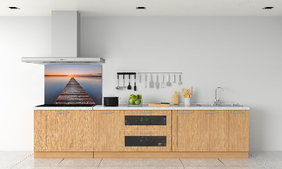 Panel do kuchyně Dřevěné molo
