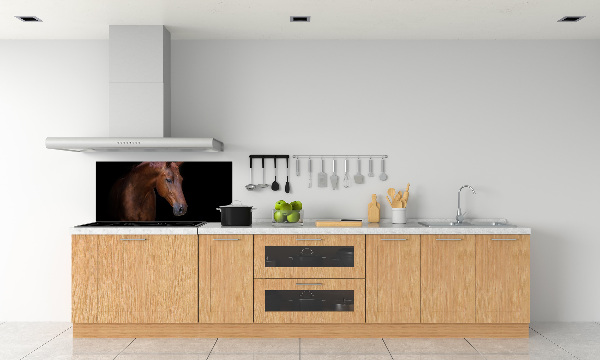 Dekorační panel sklo Hnědý kůň