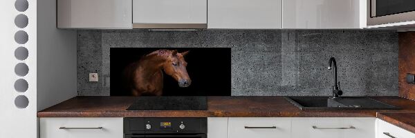 Dekorační panel sklo Hnědý kůň