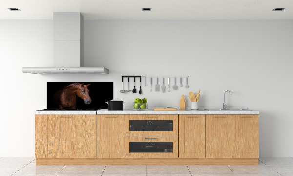 Dekorační panel sklo Hnědý kůň