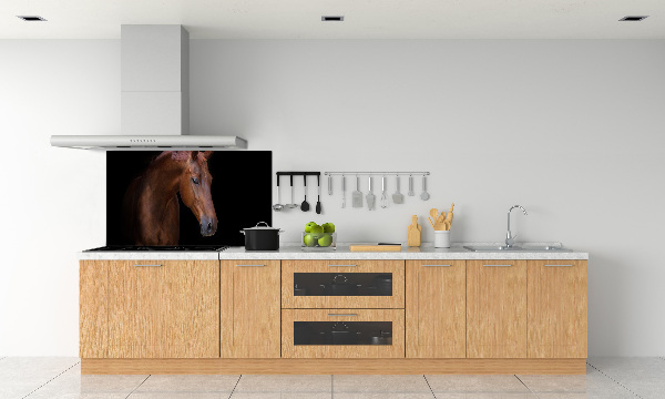 Dekorační panel sklo Hnědý kůň