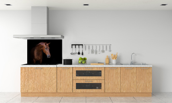 Dekorační panel sklo Hnědý kůň
