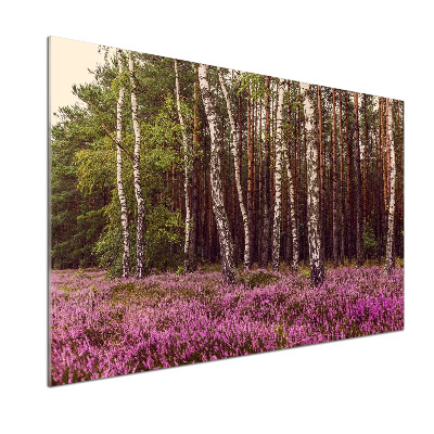 Dekorační panel sklo Vřesoviště