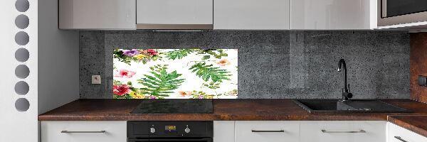 Panel do kuchyně Květinový vzor
