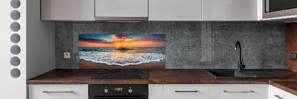 Panel do kuchyně Západ nad mořem