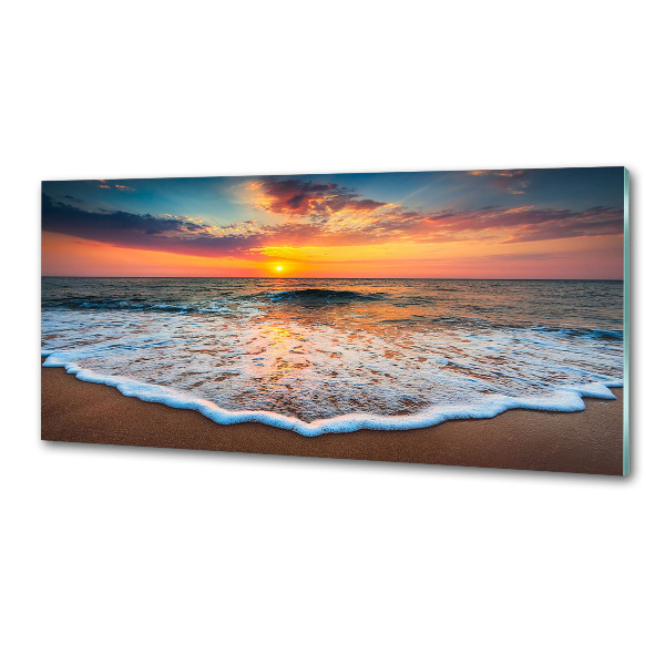 Panel do kuchyně Západ nad mořem