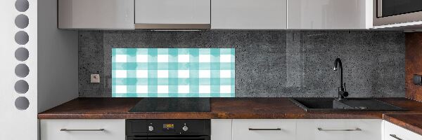 Panel do kuchyně Modrá mříž