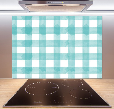 Panel do kuchyně Modrá mříž