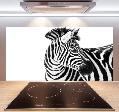Panel do kuchyně Zebra ve sněhu
