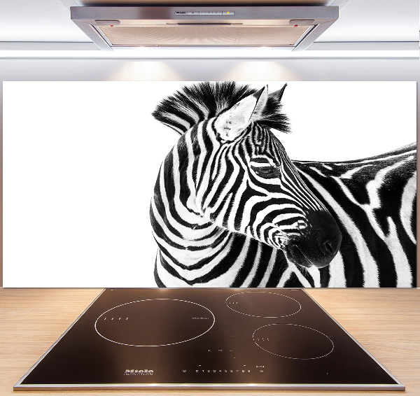 Panel do kuchyně Zebra ve sněhu