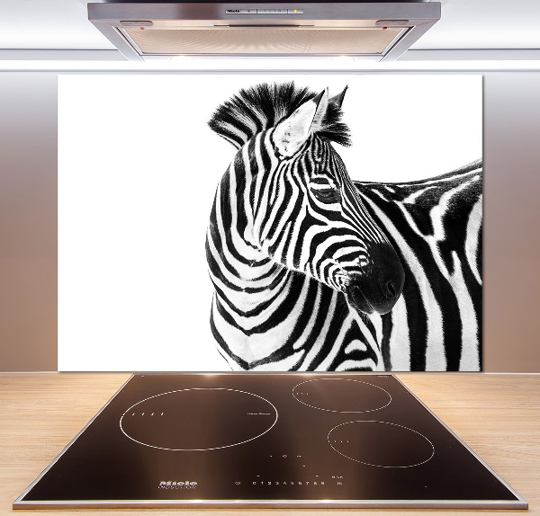 Panel do kuchyně Zebra ve sněhu