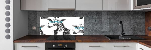 Panel do kuchyně Žirava v brýlích