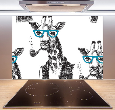 Panel do kuchyně Žirava v brýlích