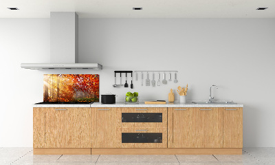 Dekorační panel sklo Podzimní les