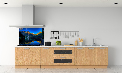 Skleněný panel do kuchyně Tatry