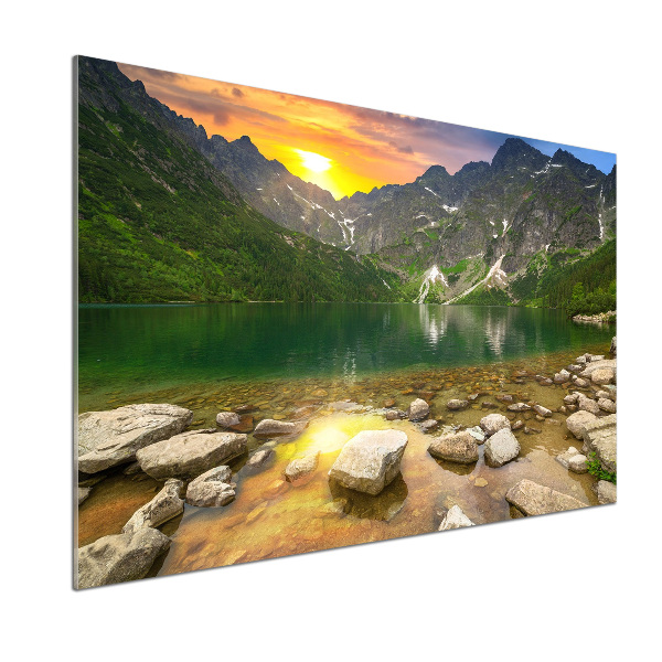 Panel do kuchyně Mořské oko Tatry