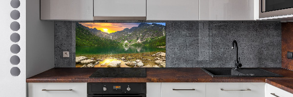 Panel do kuchyně Mořské oko Tatry