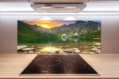 Panel do kuchyně Mořské oko Tatry