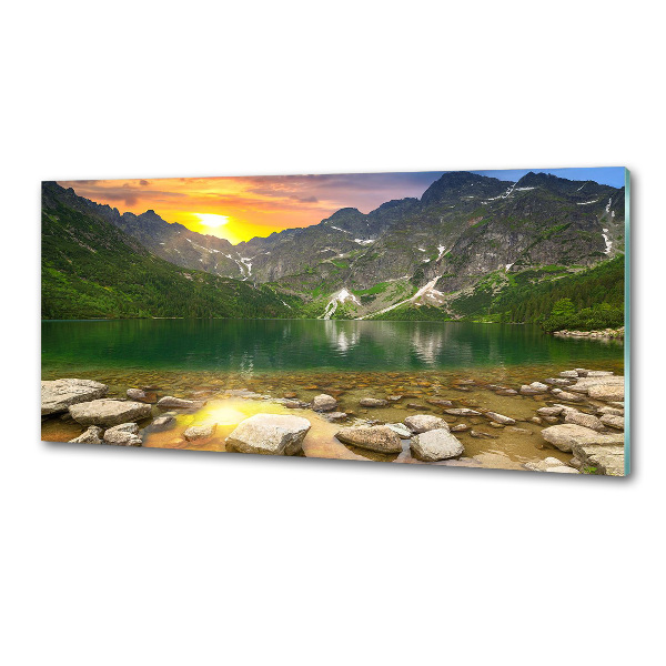 Panel do kuchyně Mořské oko Tatry