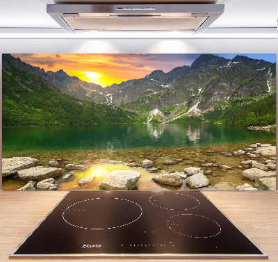 Panel do kuchyně Mořské oko Tatry