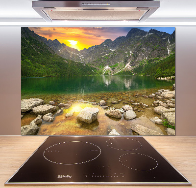 Panel do kuchyně Mořské oko Tatry
