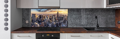 Panel lacobel New York ptačí pohled