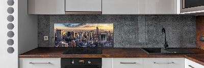 Panel lacobel New York ptačí pohled