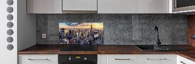 Panel lacobel New York ptačí pohled