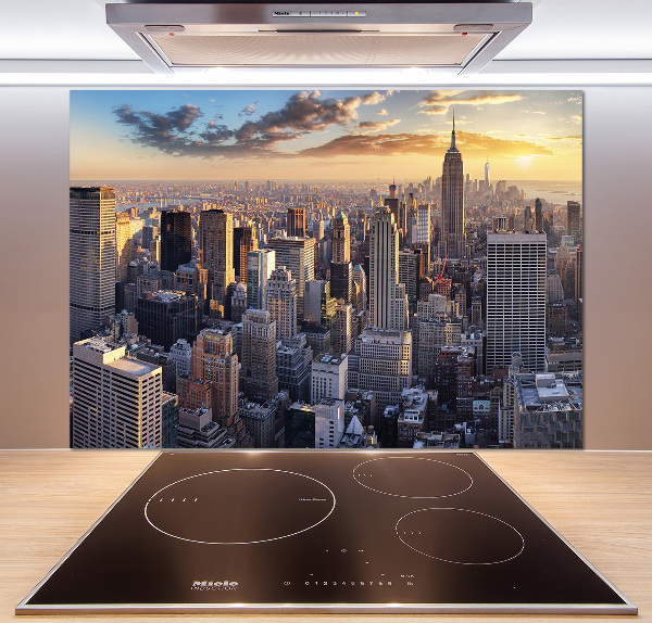 Panel lacobel New York ptačí pohled