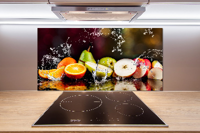 Dekorační panel sklo Ovoce a voda