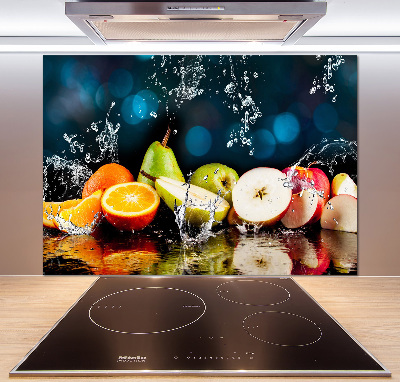 Dekorační panel sklo Ovoce a voda