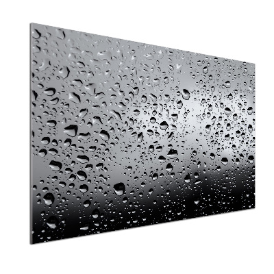 Dekorační panel sklo Kapky vody