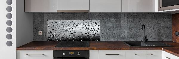 Dekorační panel sklo Kapky vody