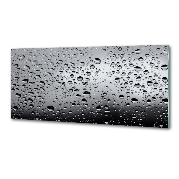 Dekorační panel sklo Kapky vody