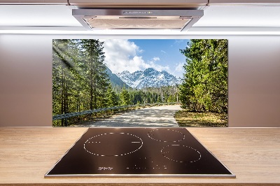 Dekorační panel sklo Cesta Tatry