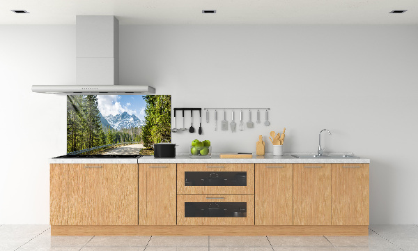Dekorační panel sklo Cesta Tatry