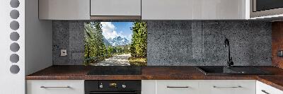 Dekorační panel sklo Cesta Tatry