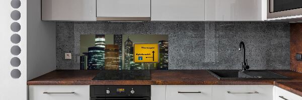 Panel do kuchyně Terapie ve městě