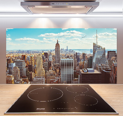 Panel lacobel New York ptačí pohled