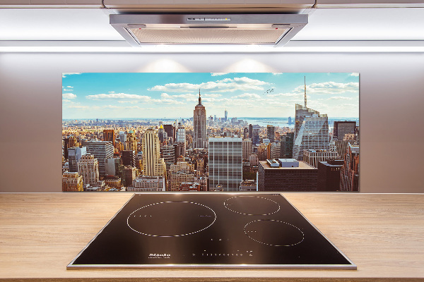 Panel lacobel New York ptačí pohled