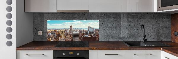 Panel lacobel New York ptačí pohled