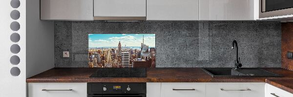 Panel lacobel New York ptačí pohled
