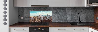 Panel lacobel New York ptačí pohled