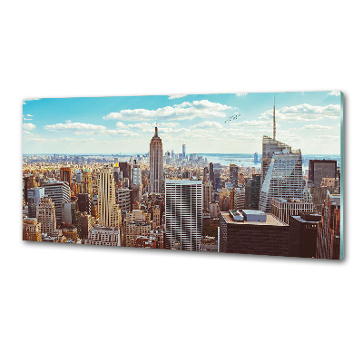 Panel lacobel New York ptačí pohled