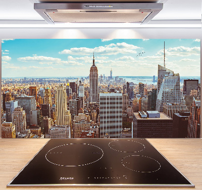 Panel lacobel New York ptačí pohled