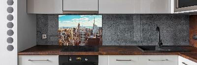 Panel lacobel New York ptačí pohled