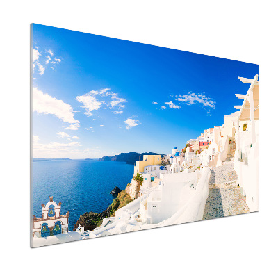 Panel do kuchyně Santorini Řecko