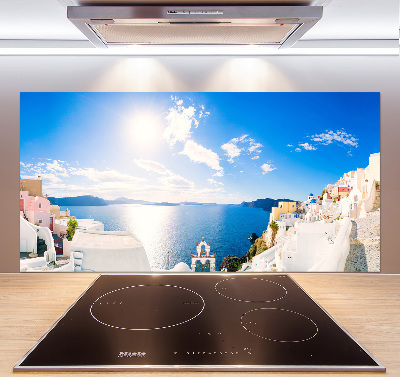 Panel do kuchyně Santorini Řecko