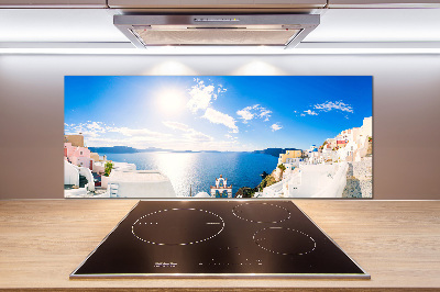 Panel do kuchyně Santorini Řecko