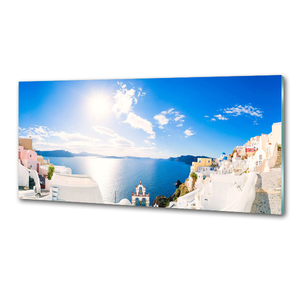 Panel do kuchyně Santorini Řecko